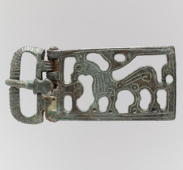 :Belt Buckle with a Griffin second half 6th century-16x12"(A3) Poster