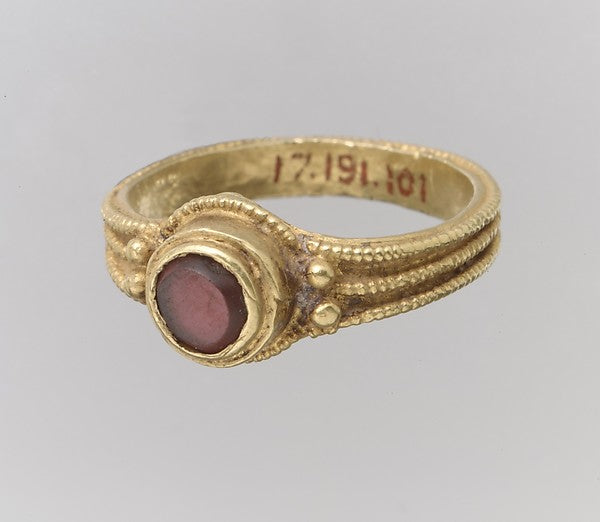:Finger Ring 4th–7th century-16x12"(A3) Poster