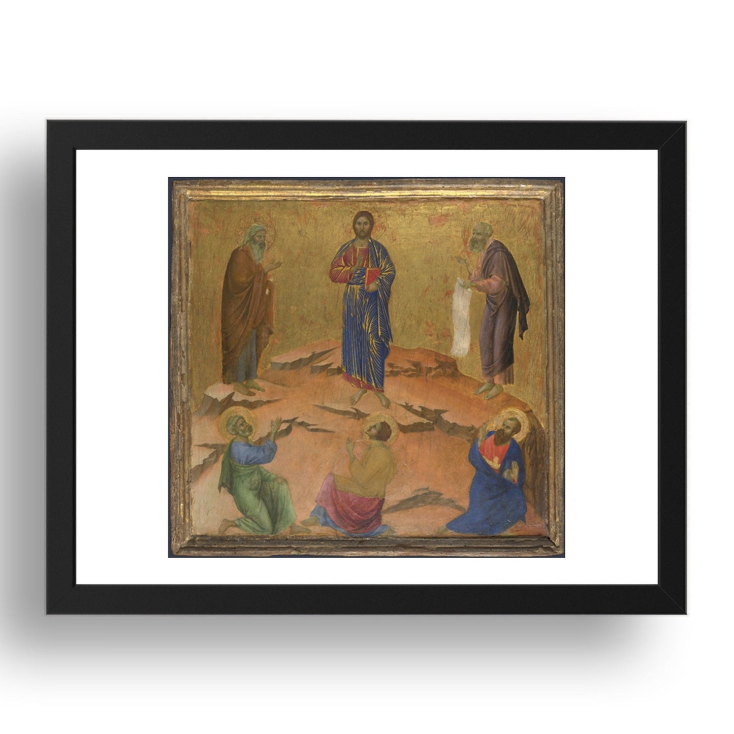 Duccio: The Transfiguration, Poster in 17x13"(A3) Frame