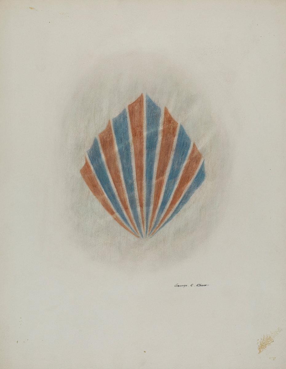 Edward Jewett:Wall Painting,16x12"(A3) Poster