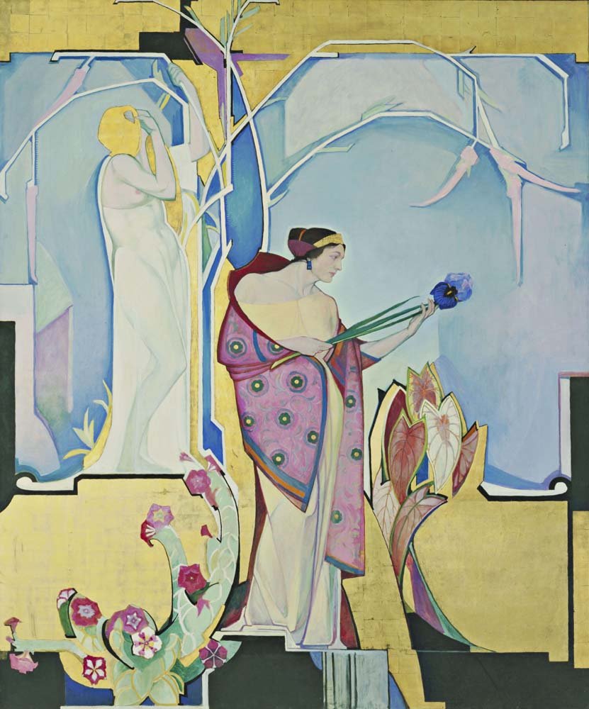 Edward Steichen, Flowers Petunia, Caladium, Budleya,vintage art, modern poster print