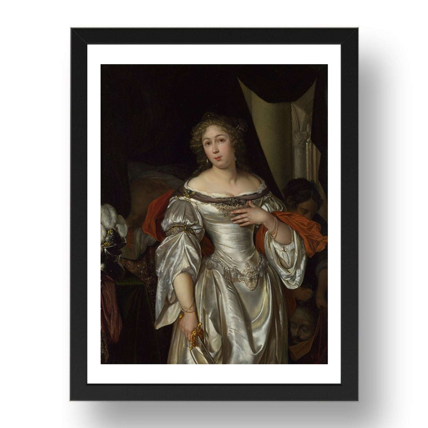Eglon Hendrik van der Neer: Judith, Poster in 17x13"(A3) Frame