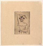 Elie Nadelman , Warsaw 1882–1946 Riverdale, New York):Female Figure 1920, vintage artwork, 16x12"(A3) Poster Print