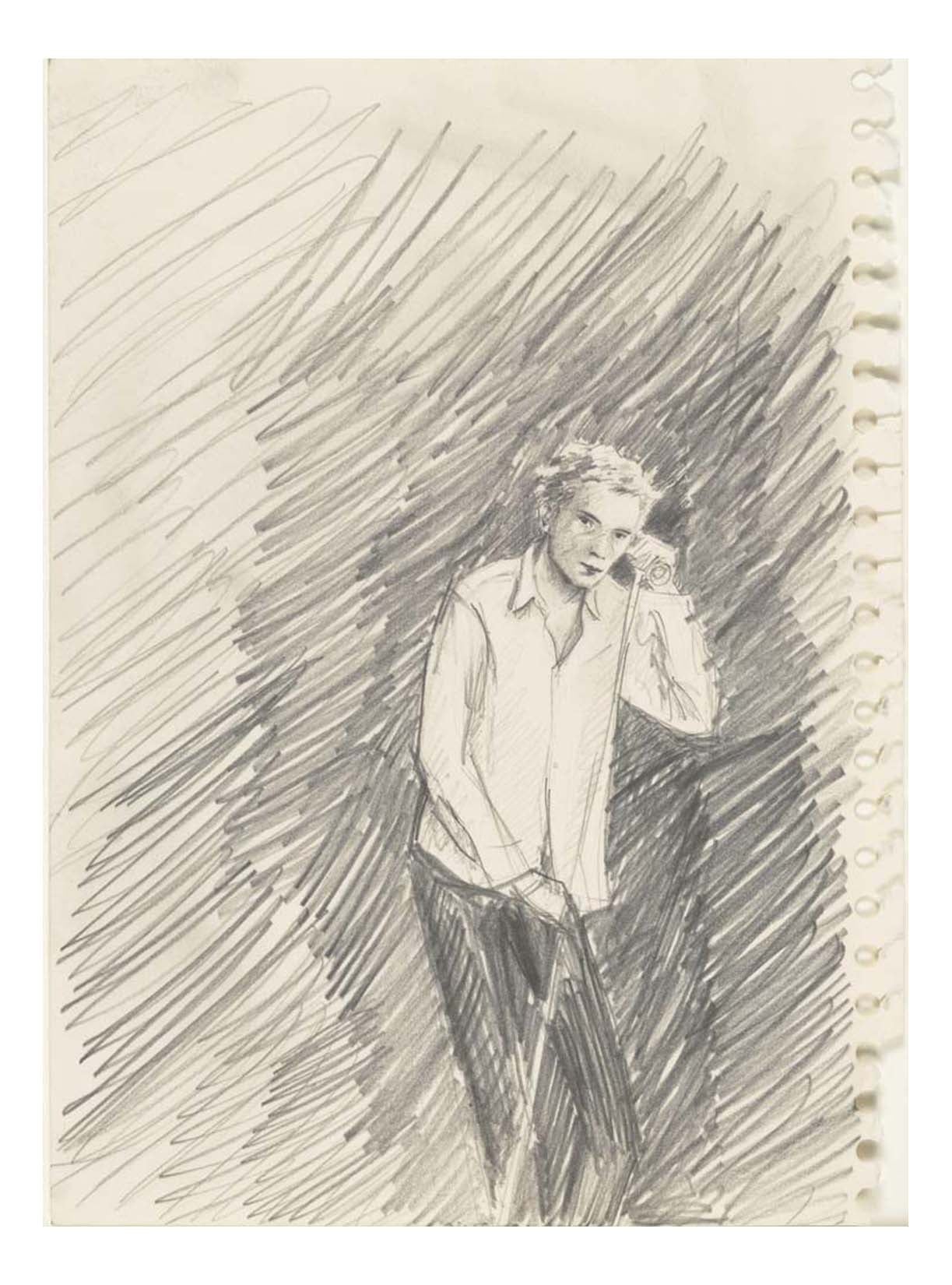 Elizabeth Peyton - John Lydon, 16x12" (A3) Poster Print