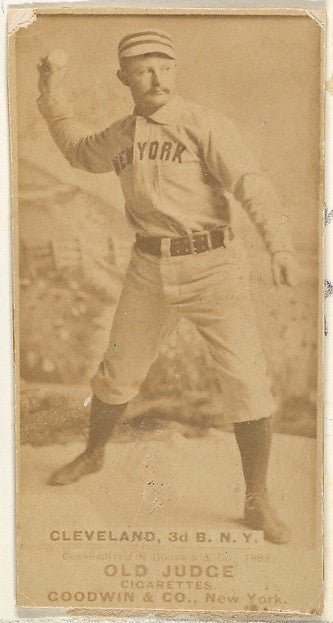Elmer Ellsworth Cleveland 3rd Base New York from the Old Ju-16x12"(A3) Poster