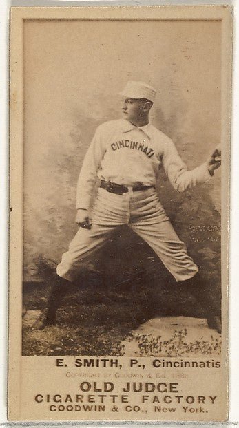 Elmer Ellsworth "Mike" Smith Pitcher Cincinnati from the Ol-16x12"(A3) Poster