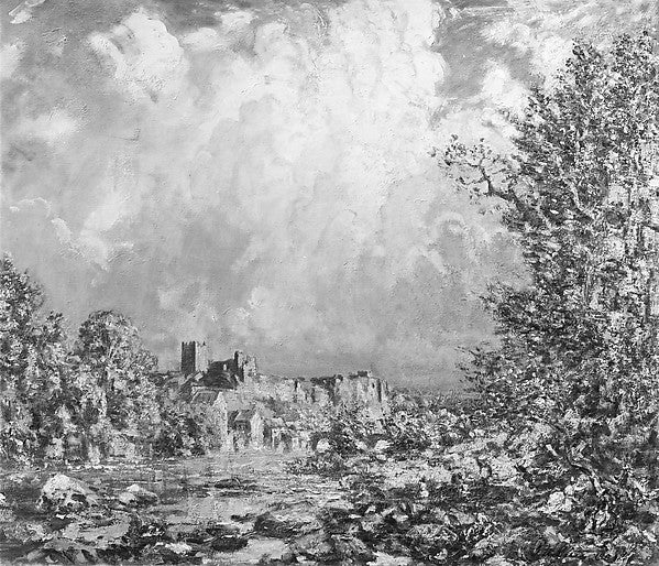 Philip Wilson Steer:Richmond Castle Yorkshire 1903-16x12"(A3) Poster