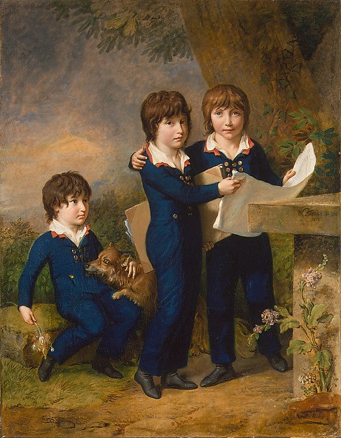 Johann Heinrich Wilhelm Tischbein:The Children of Martin Ant-16x12"(A3) Poster