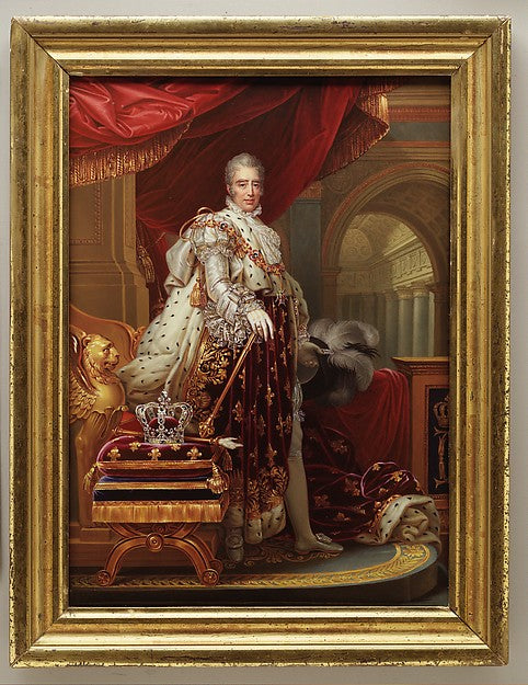 Henry Bone:Charles X King of France after Gérard 1829-16x12"(A3) Poster