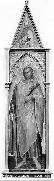 Martino di Bartolommeo di Biagio:Saint Julian the Hospitaler-16x12"(A3) Poster