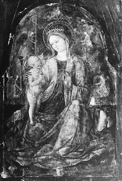 Italian Painter:Madonna and Child -16x12"(A3) Poster