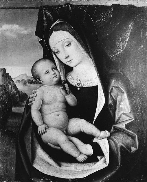 Ercole Banci:Madonna and Child -16x12"(A3) Poster