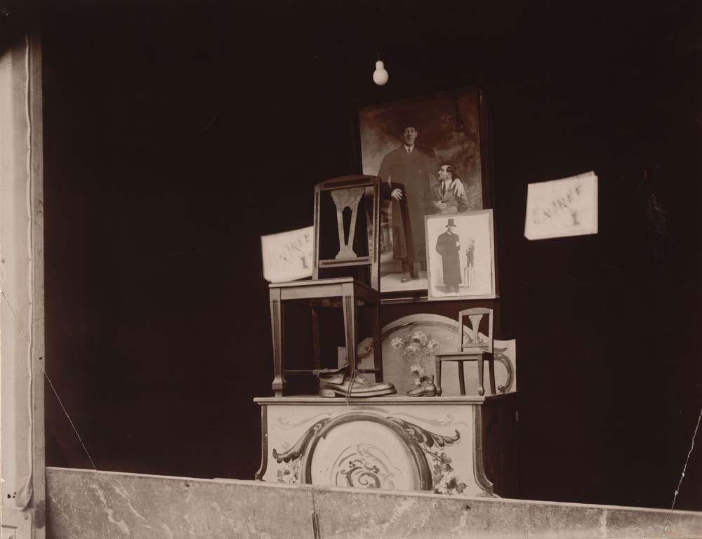 Eugene Atget - Fete du Trene, vintage historic photograph, modern poster print