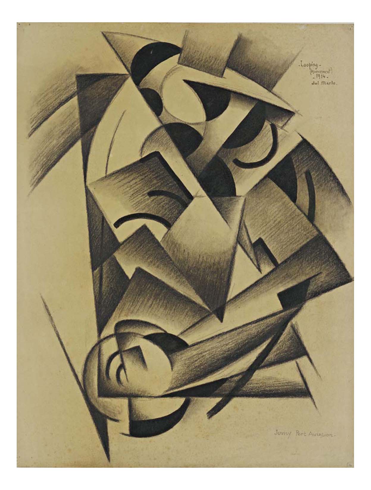 Felix Del Marle - Looping, 16x12" (A3) Poster Print