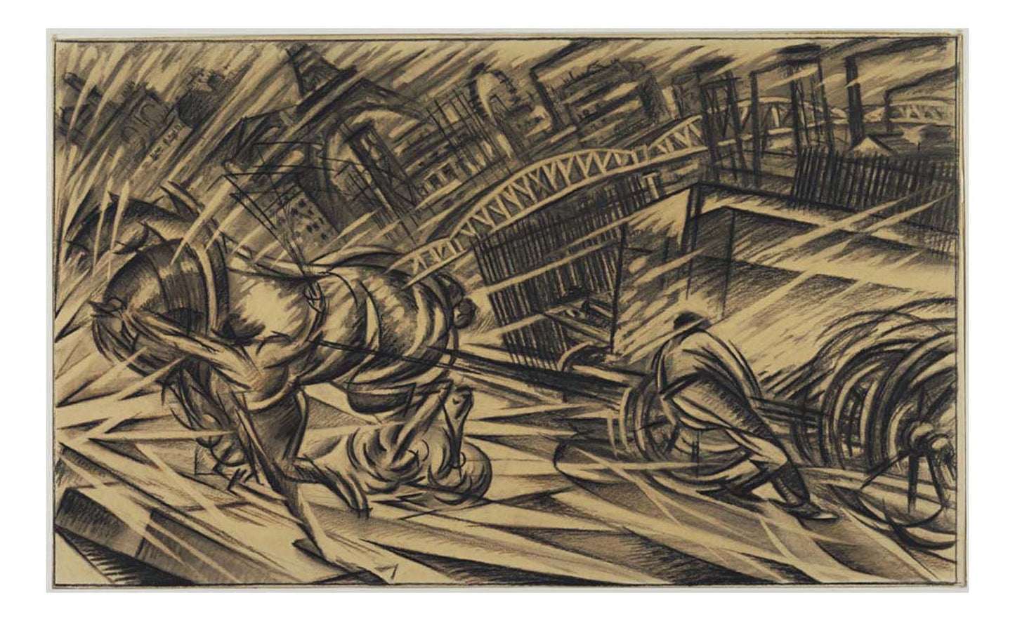 Felix Del Marle - The Endeavor, 16x12" (A3) Poster Print