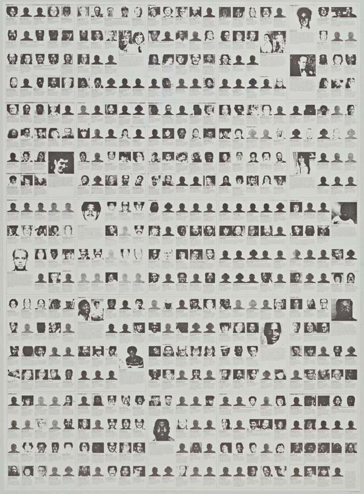 Felix Gonzalez-Torres - Untitled, vintage art, A3 (16x12") Poster Print