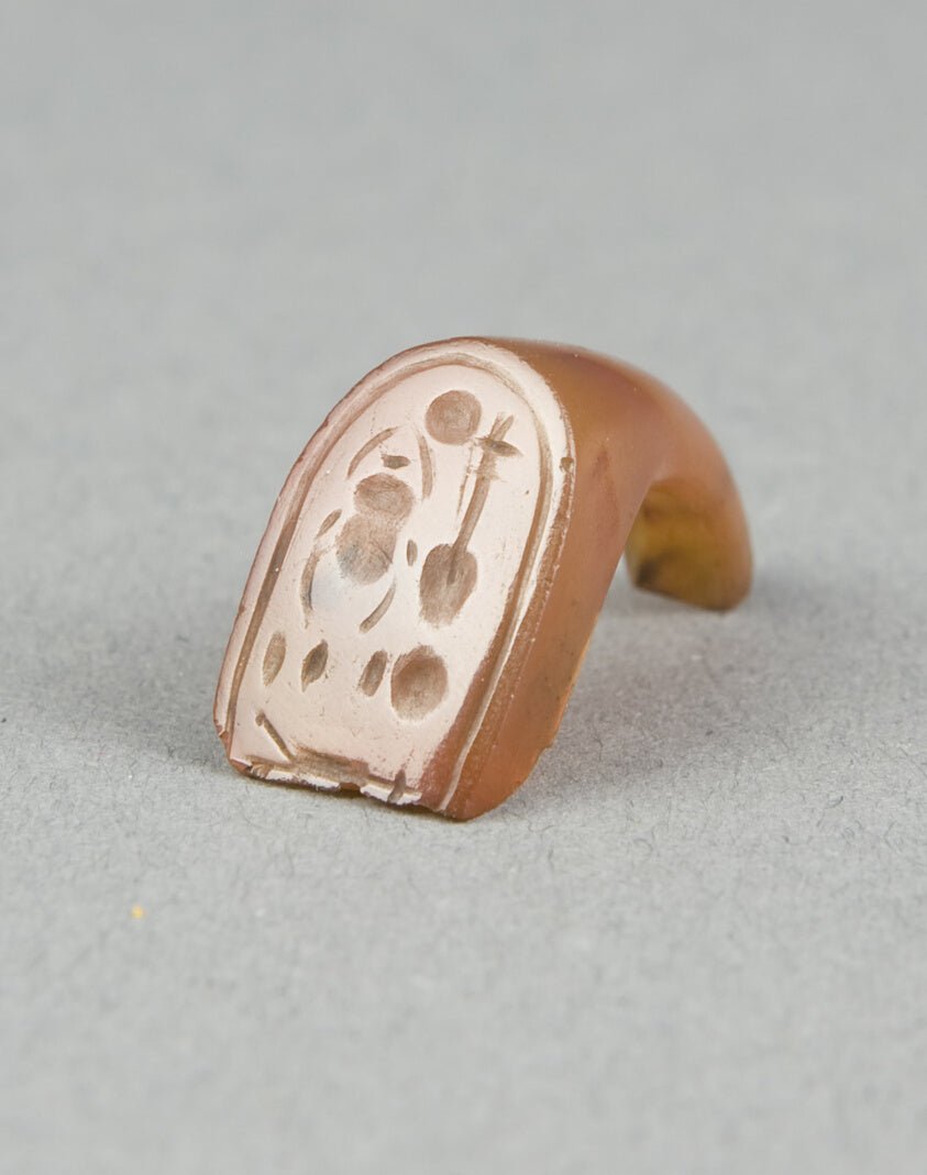 Finger Ring by Neferkheprure-Wanre (Akhenaton) by Egyptian, 23x16"( A2 size) Poster Print