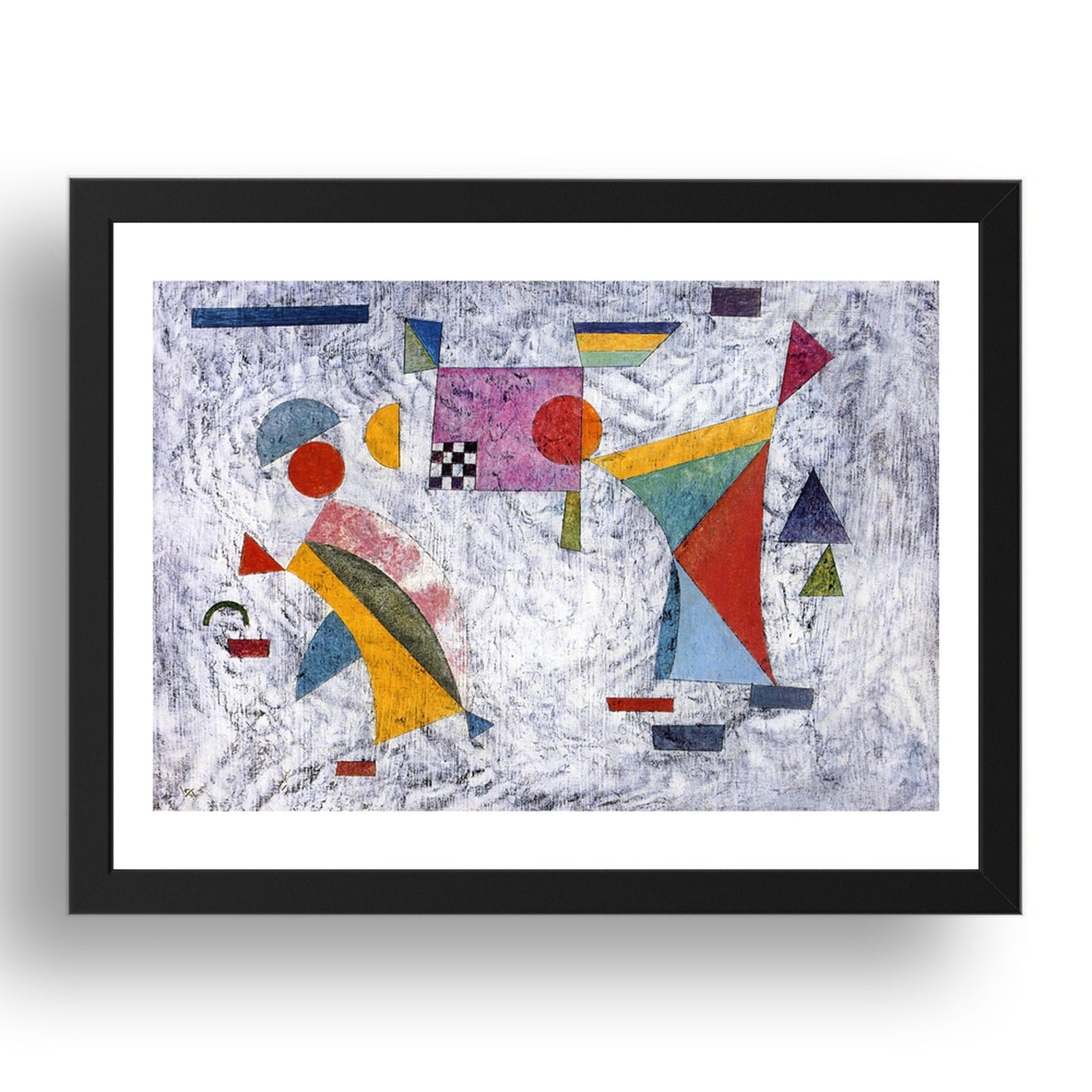 Flighty 1931 by Wassily Kandinsky, 17x13" Frame
