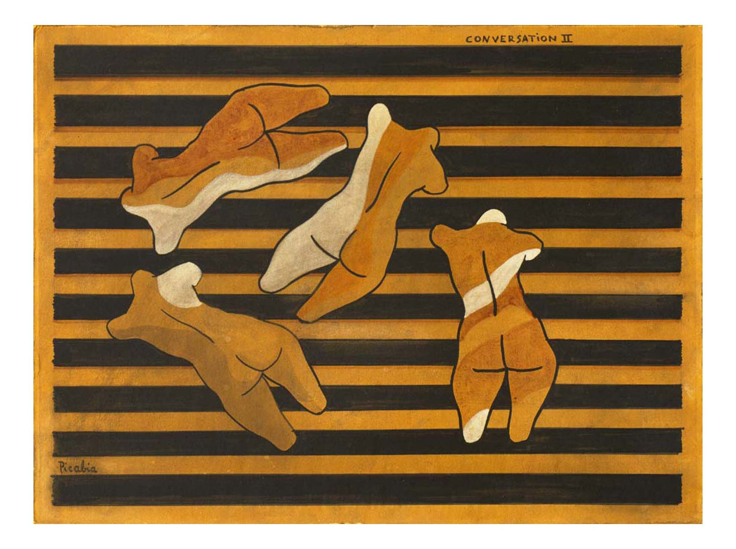 Francis Picabia - Conversation II, 16x12" (A3) Poster Print