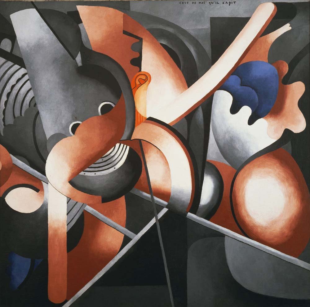 Francis Picabia - This Has to Do with Me, vintage art, modern poster print