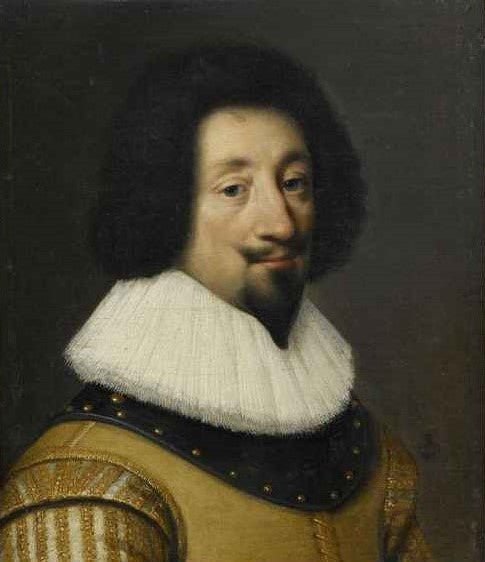 François de l'Aubepine, Margrave of Hauterive, vintage artwork by Daniel Dumonstier, 12x8" (A4) Poster