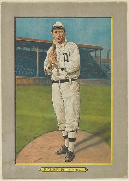 :Frank Baker Third Baseman Philadelphia Athletics from Turk-16x12"(A3) Poster