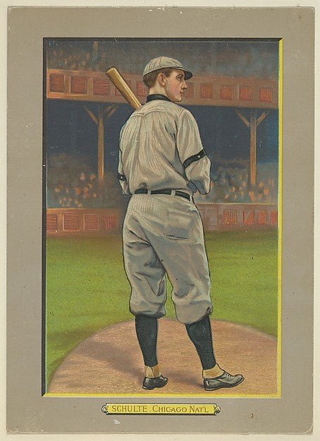 :Frank "Wildfire" Shulte Right Fielder Chicago Cubs from Tu-16x12"(A3) Poster