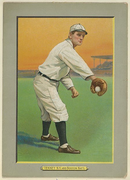 :Fred Tenney First Baseman New York Giants Boston Rustlers-16x12"(A3) Poster