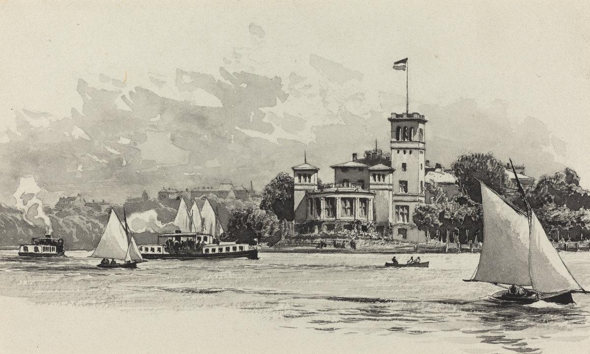 Fritz Stoltenberg:Uhlenhorst,16x12"(A3) Poster