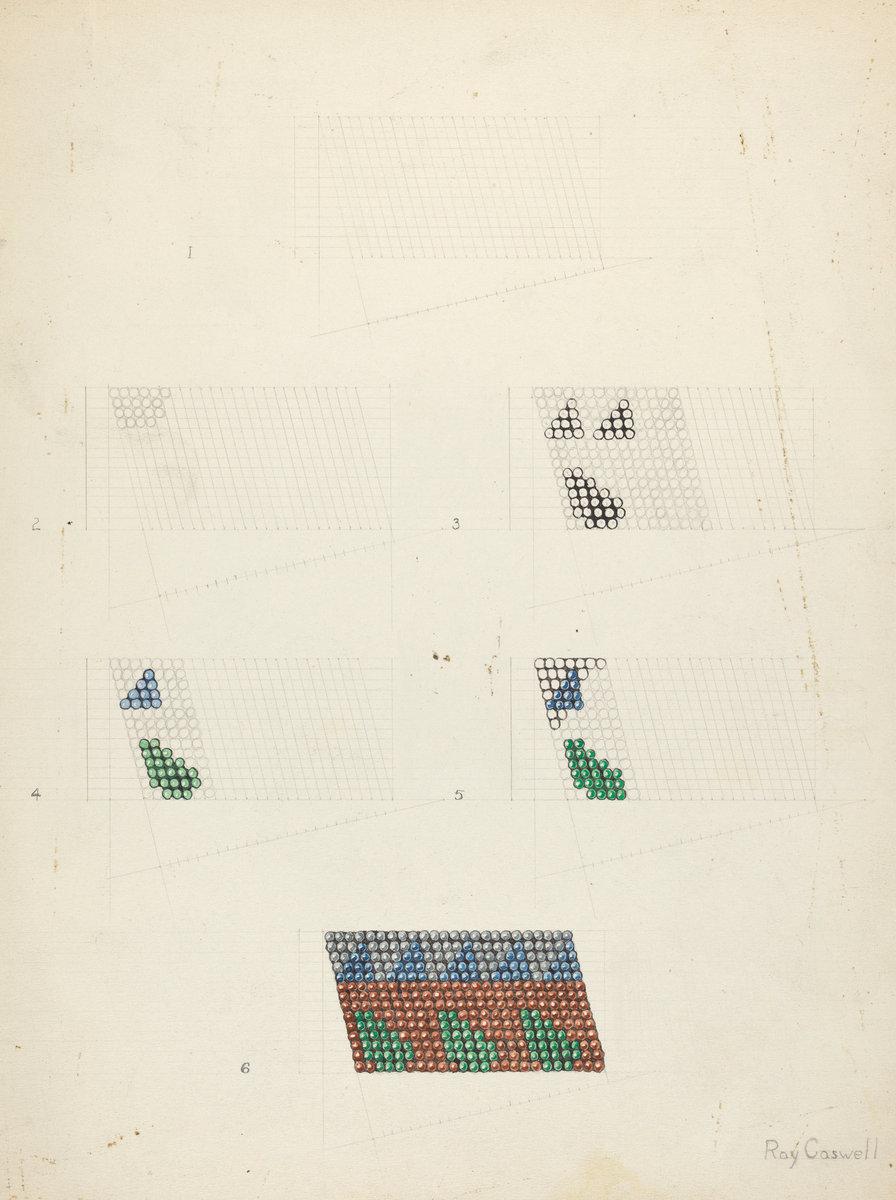 George E. Rhone:Technique Demonstration,16x12"(A3) Poster