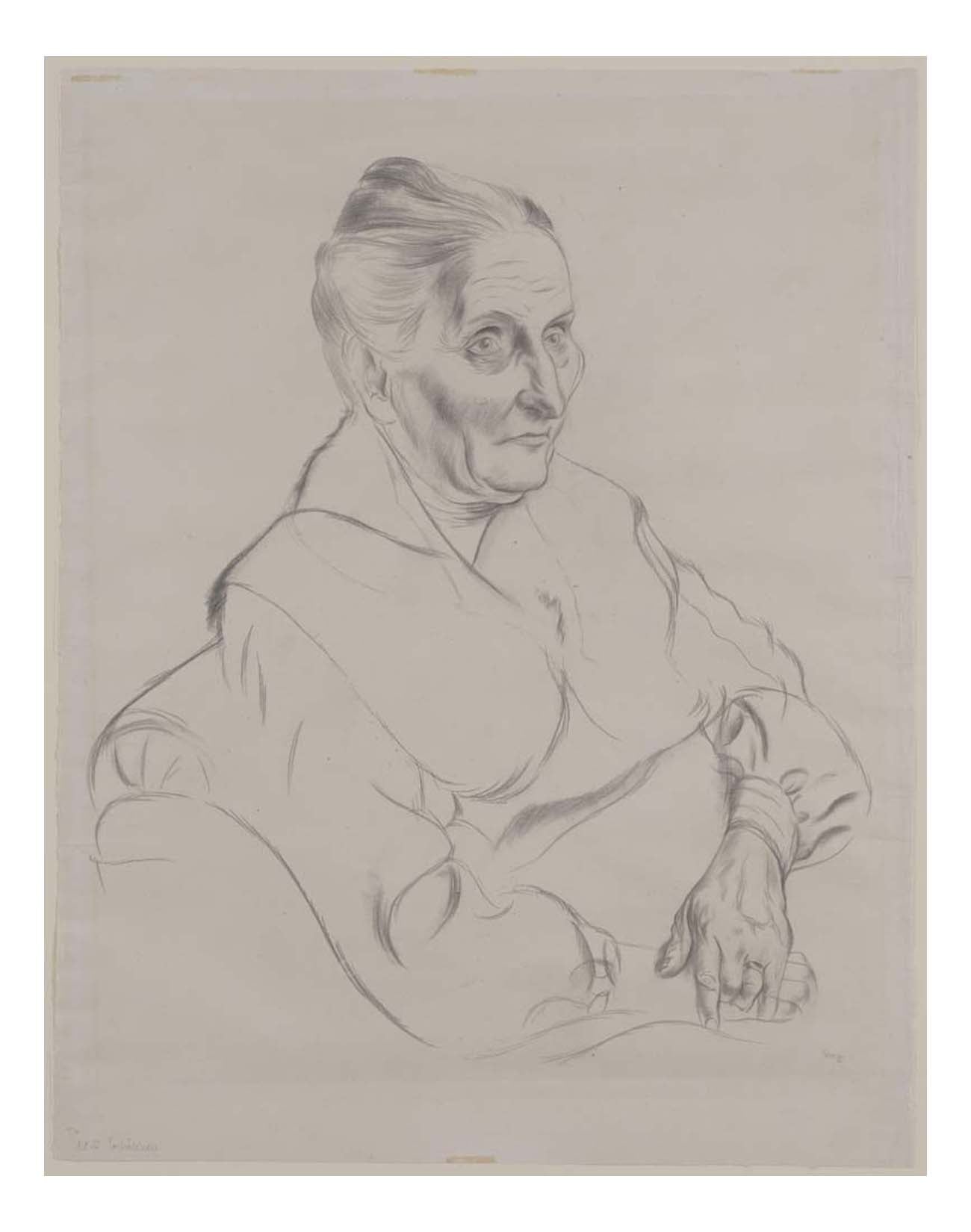 George Grosz - Anna Peter, 16x12" (A3) Poster Print