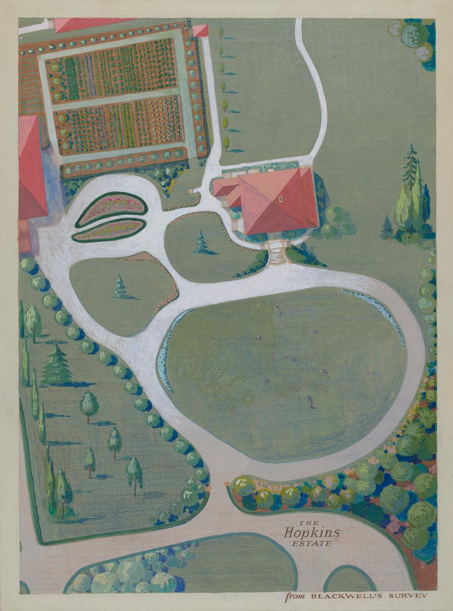 George Stonehill and Meyer Goldbaum:J. Hopkins Estate,16x12"(A3) Poster