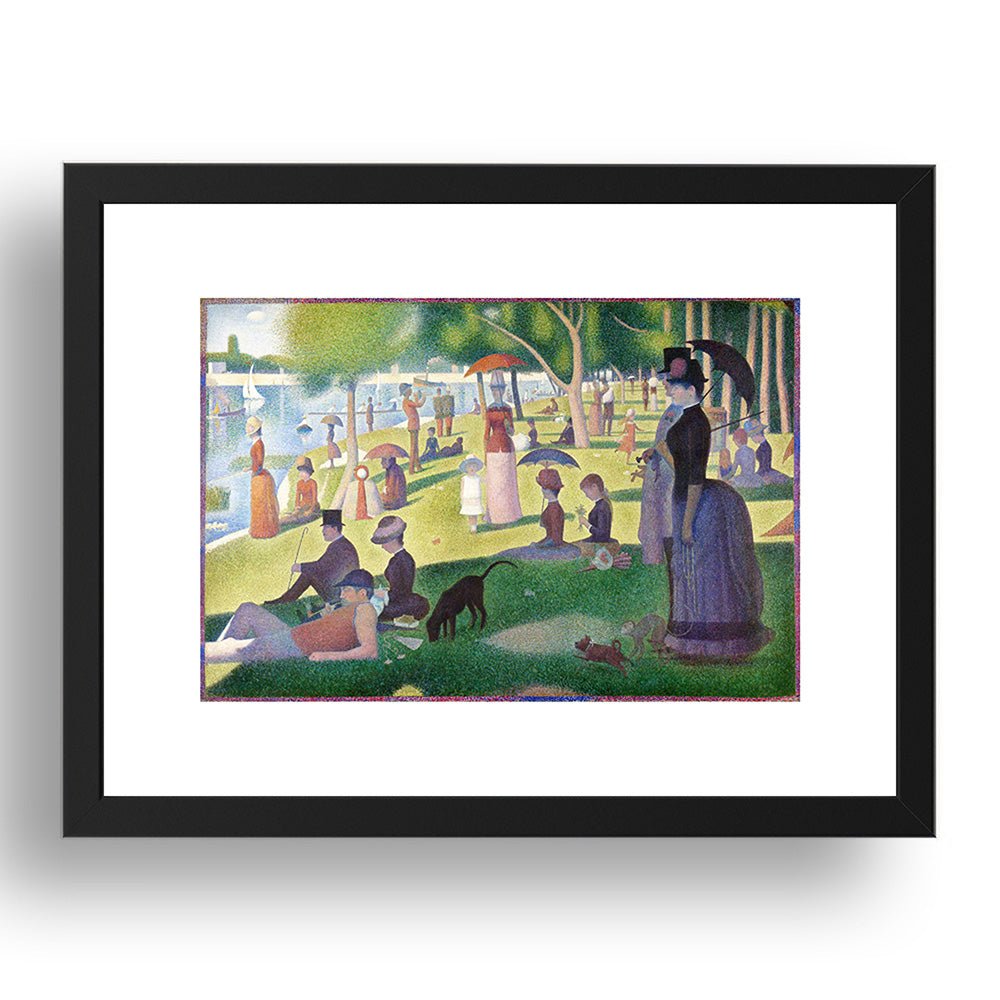 George Wesley Bellows - Blue Snow, The Battery, vintage art, A3 (16x12") Poster Print