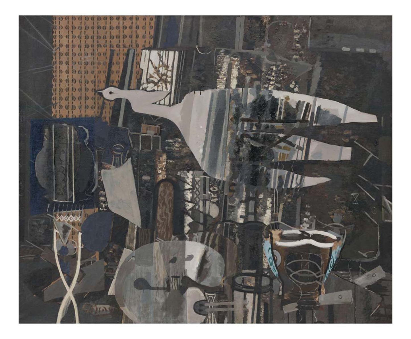 Georges Braque - Studio V, 16x12" (A3) Poster Print