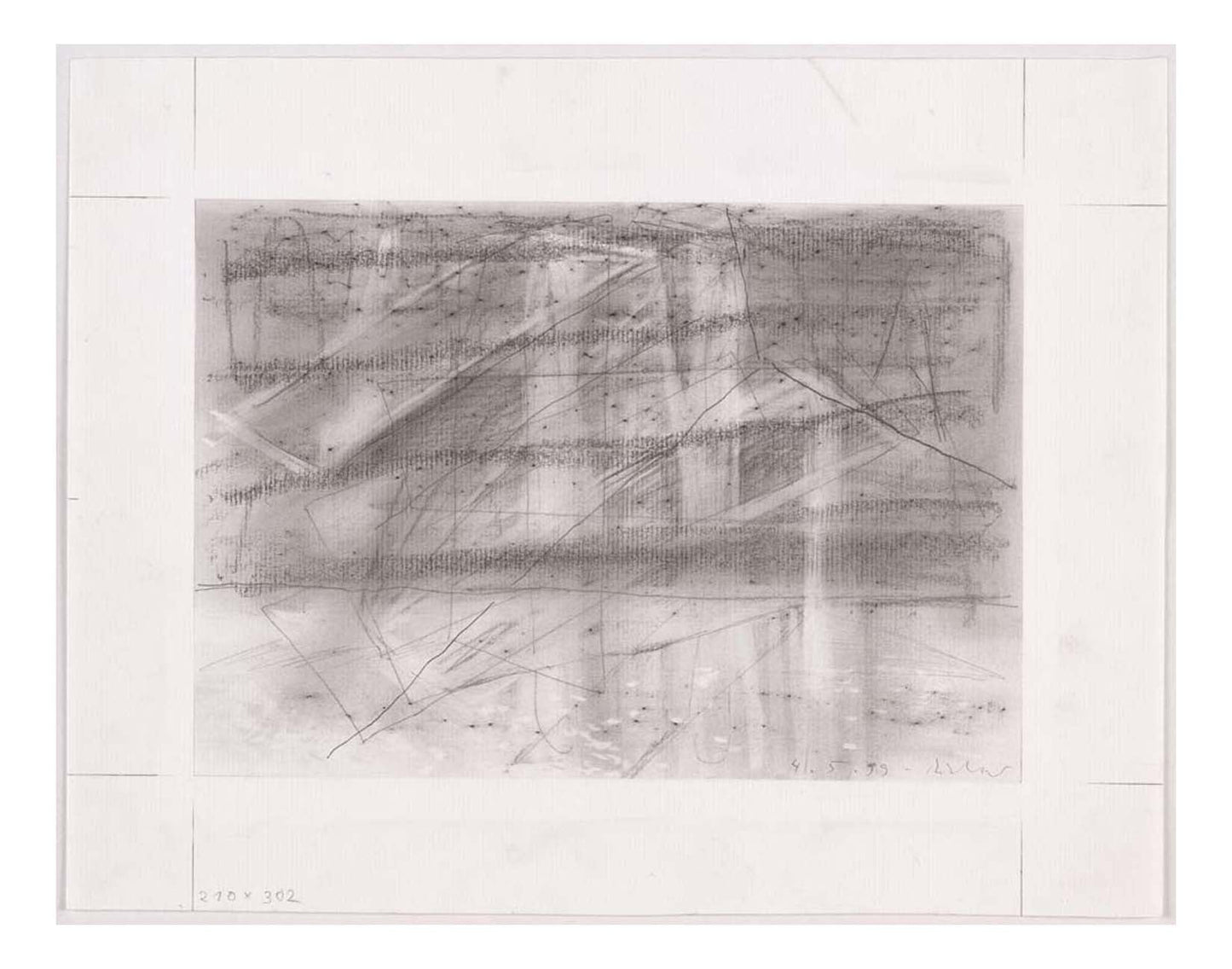 Gerhard Richter - 4.5.1999, 16x12" (A3) Poster Print