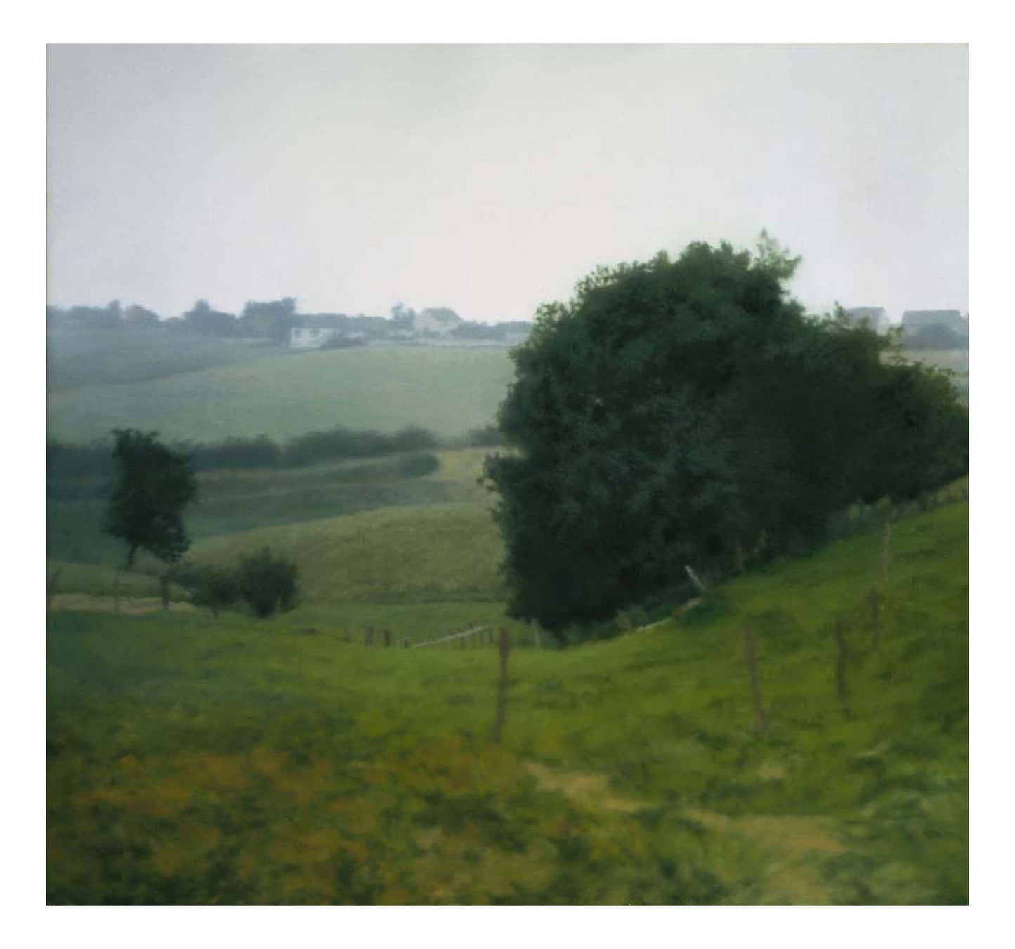 Gerhard Richter - Meadowland, 16x12" (A3) Poster Print