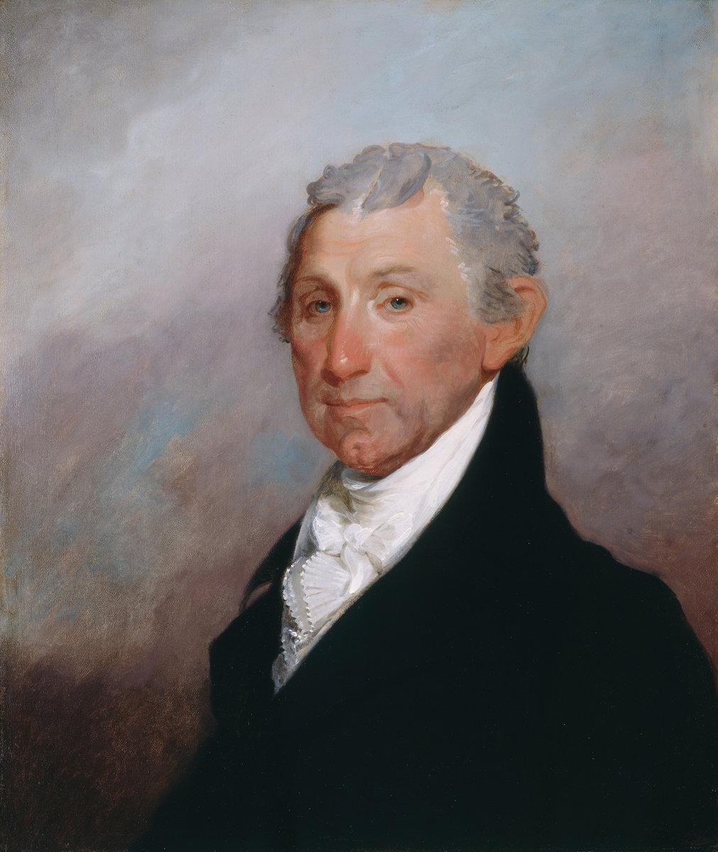 Gilbert Stuart:James Monroe,16x12"(A3) Poster
