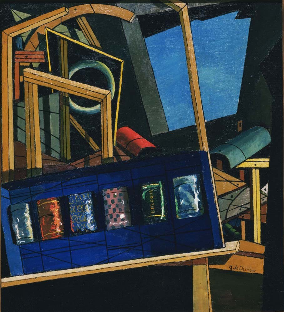 Giorgio de Chirico - The Faithful Servitor, vintage art, A3 (16x12") Poster Print