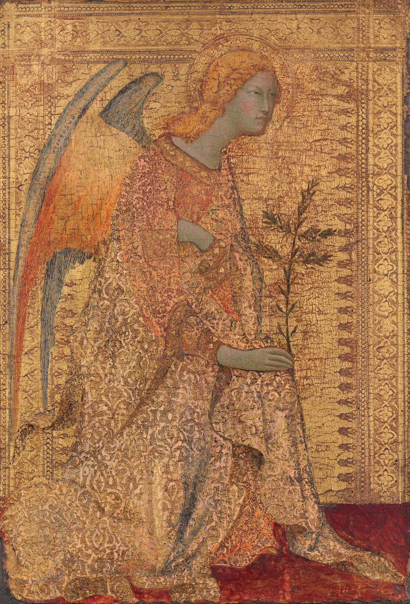 Giovanni di Domenico:The Angel of the Annunciation,16x12"(A3) Poster