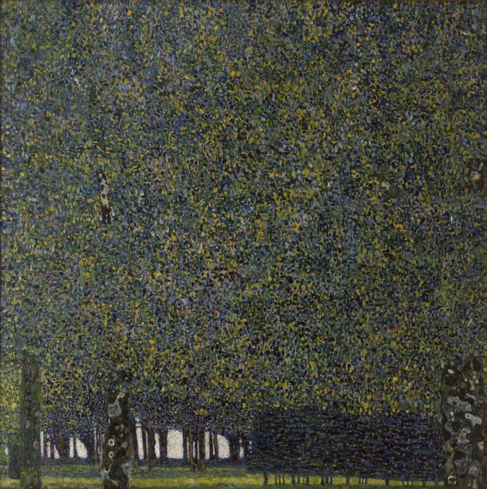 Gustav Klimt - The Park, vintage art, modern poster print