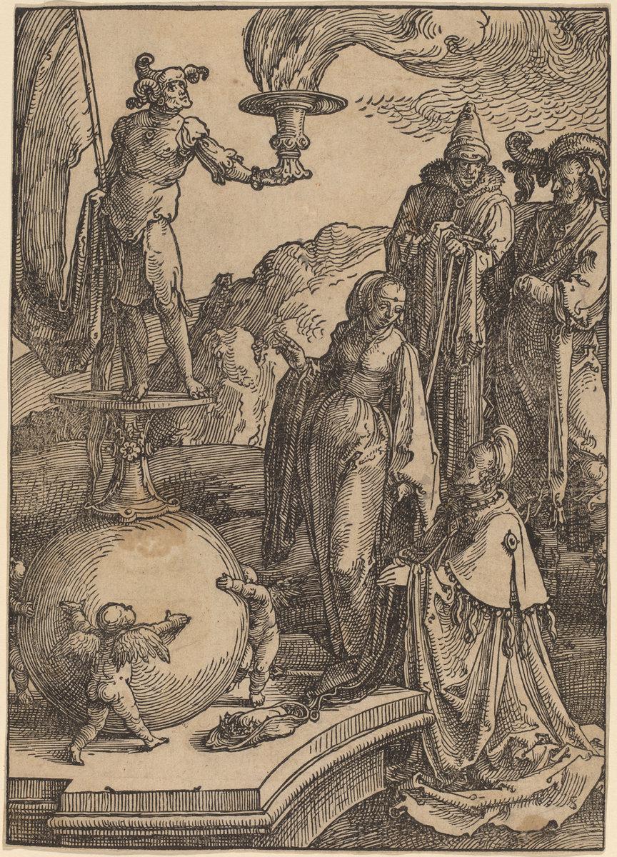 Hans Burgkmair I:Solomon's Idolatry,16x12"(A3) Poster