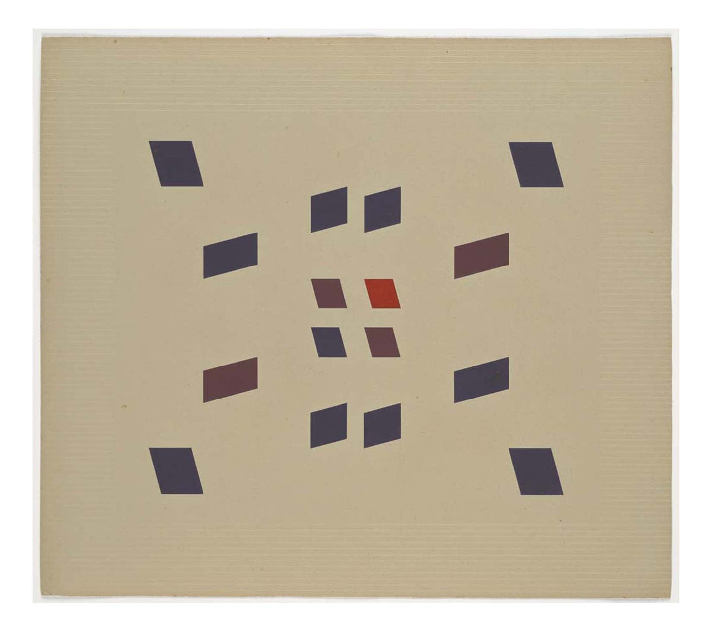 Helio Oiticica - Metaesquema, 16x12" (A3) Poster Print