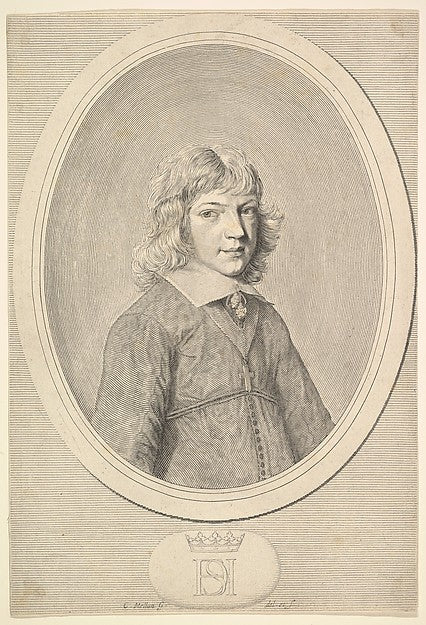 Henri II de Savoie duc de Nemours-Claude Mellan , vintage art, A3 (16x12") Poster Print