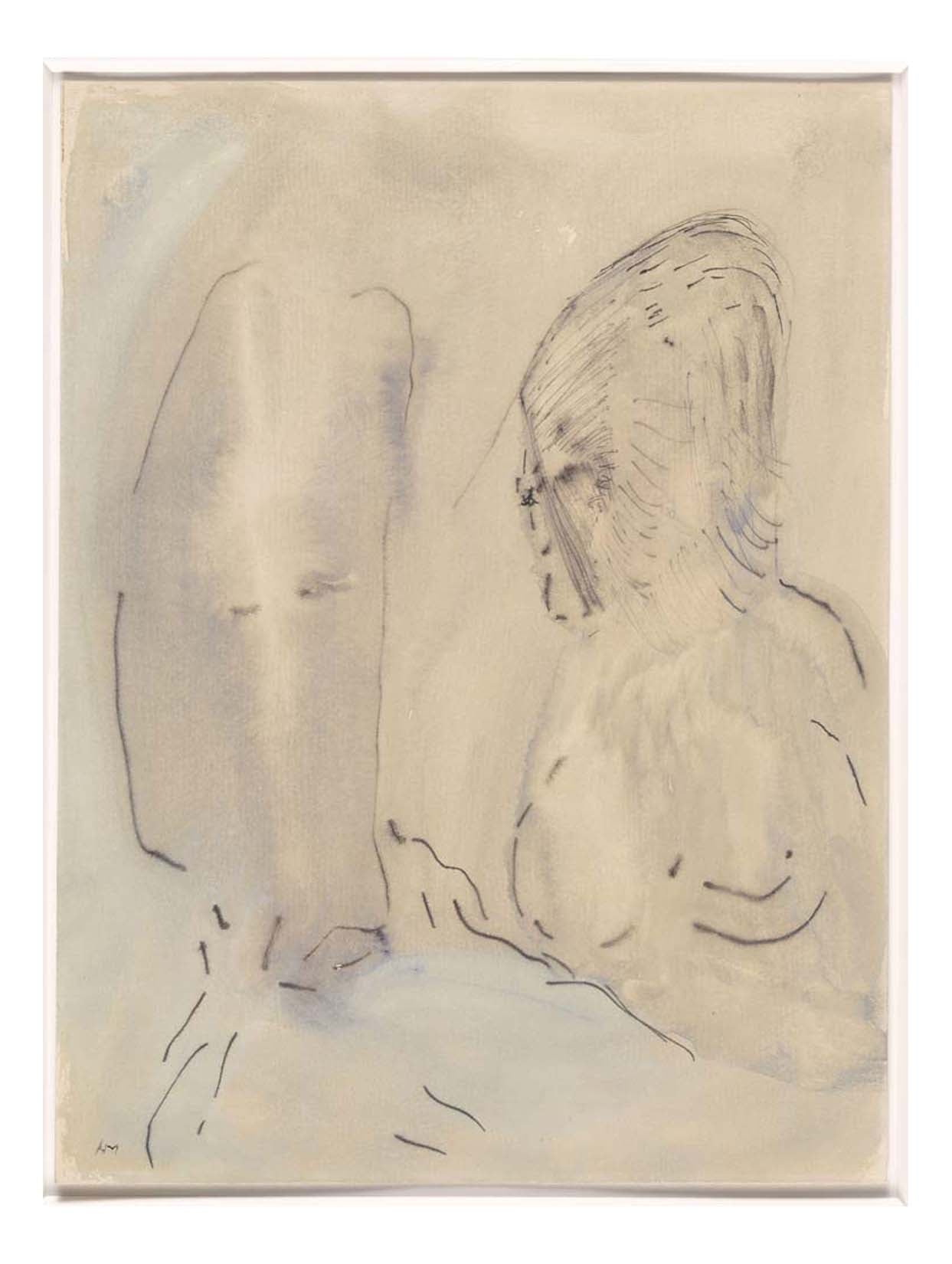 Henri Michaux - Untitled, 16x12" (A3) Poster Print