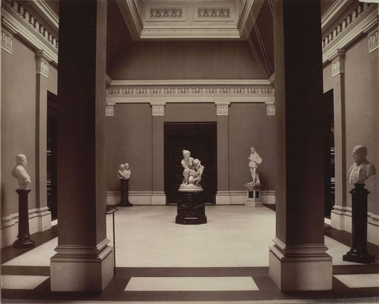 Henry Hamilton Bennett - Layton Art Gallery Milwaukee Wisconsin, vintage historic photograph, modern poster print