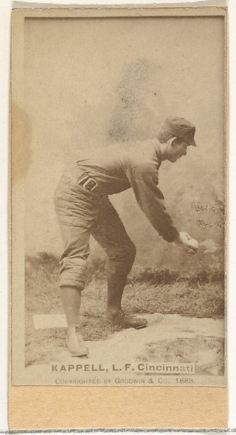 Henry "Heinie" Kappel Left Field Cincinnati from the Old Ju-16x12"(A3) Poster