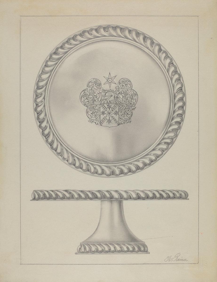 Horace Reina:Silver Tazza,16x12"(A3) Poster