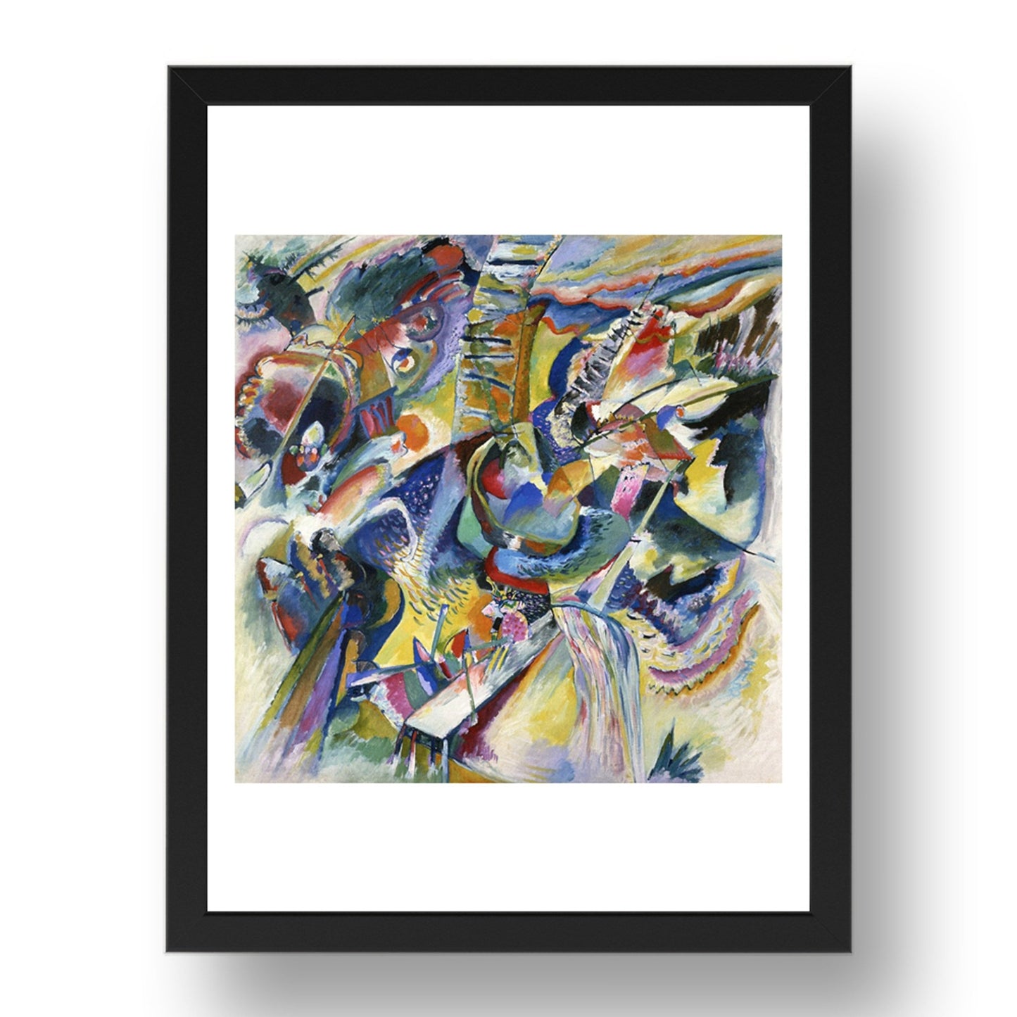 Improvisation Gorge 1914 . by Wassily Kandinsky, 17x13" Frame