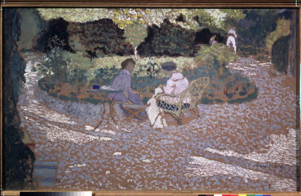 In the Garden by Edouard Vuillard, vintage art, modern poster print