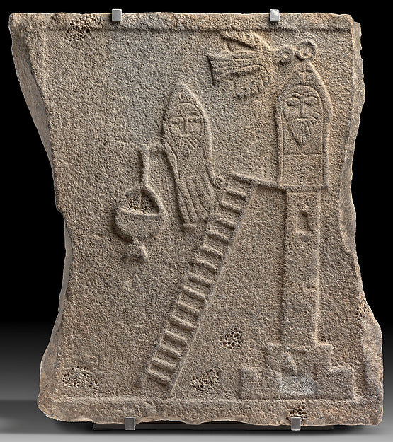 :Relief of a Stylite Saint 5th–6th century-16x12"(A3) Poster